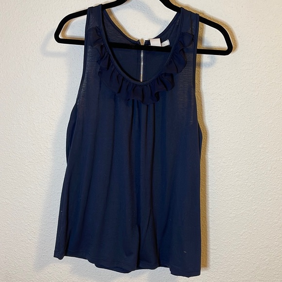 Navy tank top - Picture 1 of 2
